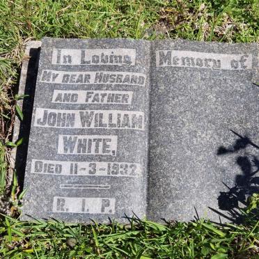 WHITE John William  -1932