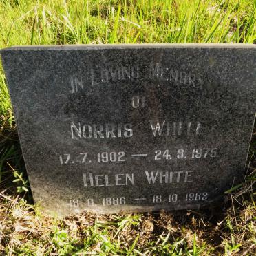 WHITE Norris 1902-1975 :: WHITE Helen 1886-1983