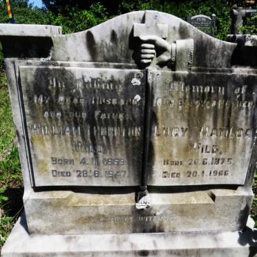 WILD William Thornton 1869-1947 & Lucy Matilda 1875-1966