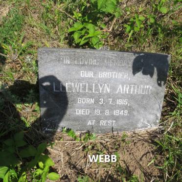 WEBB Arthur Llewellyn 1915-1949 
