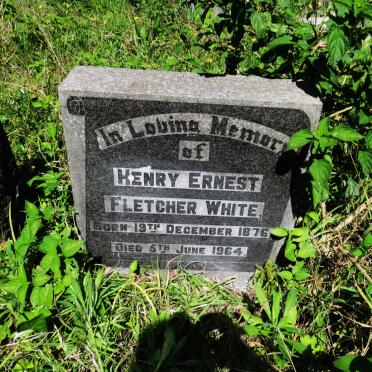WHITE Henry Ernest Fletcher 1876-1964