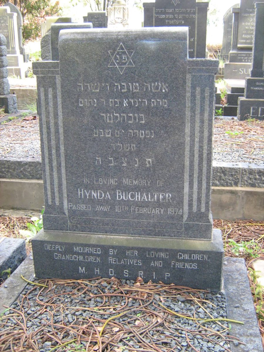 BUCHALTER Hynda -1974