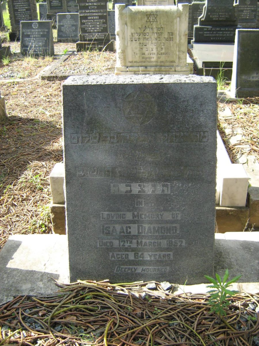 DIAMOND Isaac -1952 