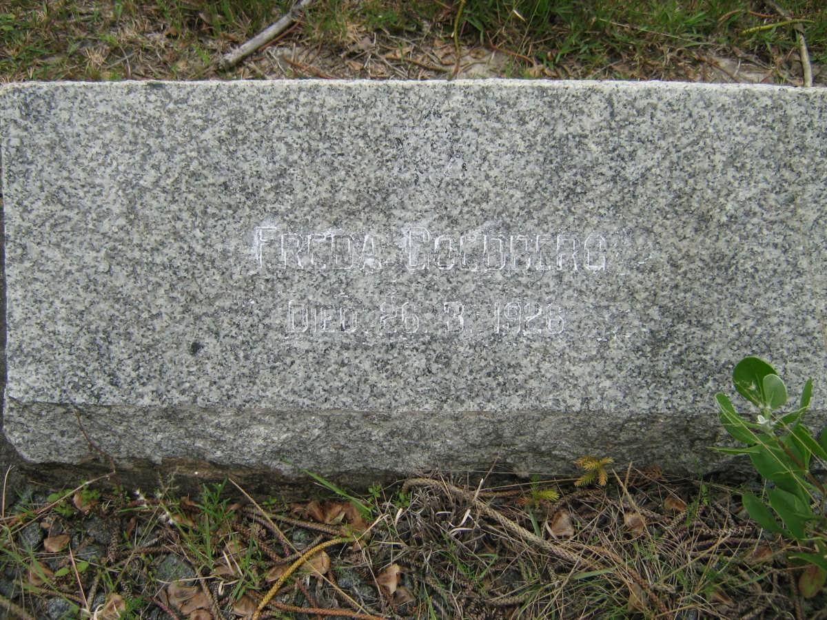 GOLDBERG Freda -1926 