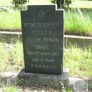 ISRAEL Julian Hyman -1965