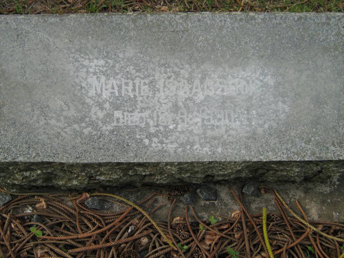 ISAACSON Marie -1930 