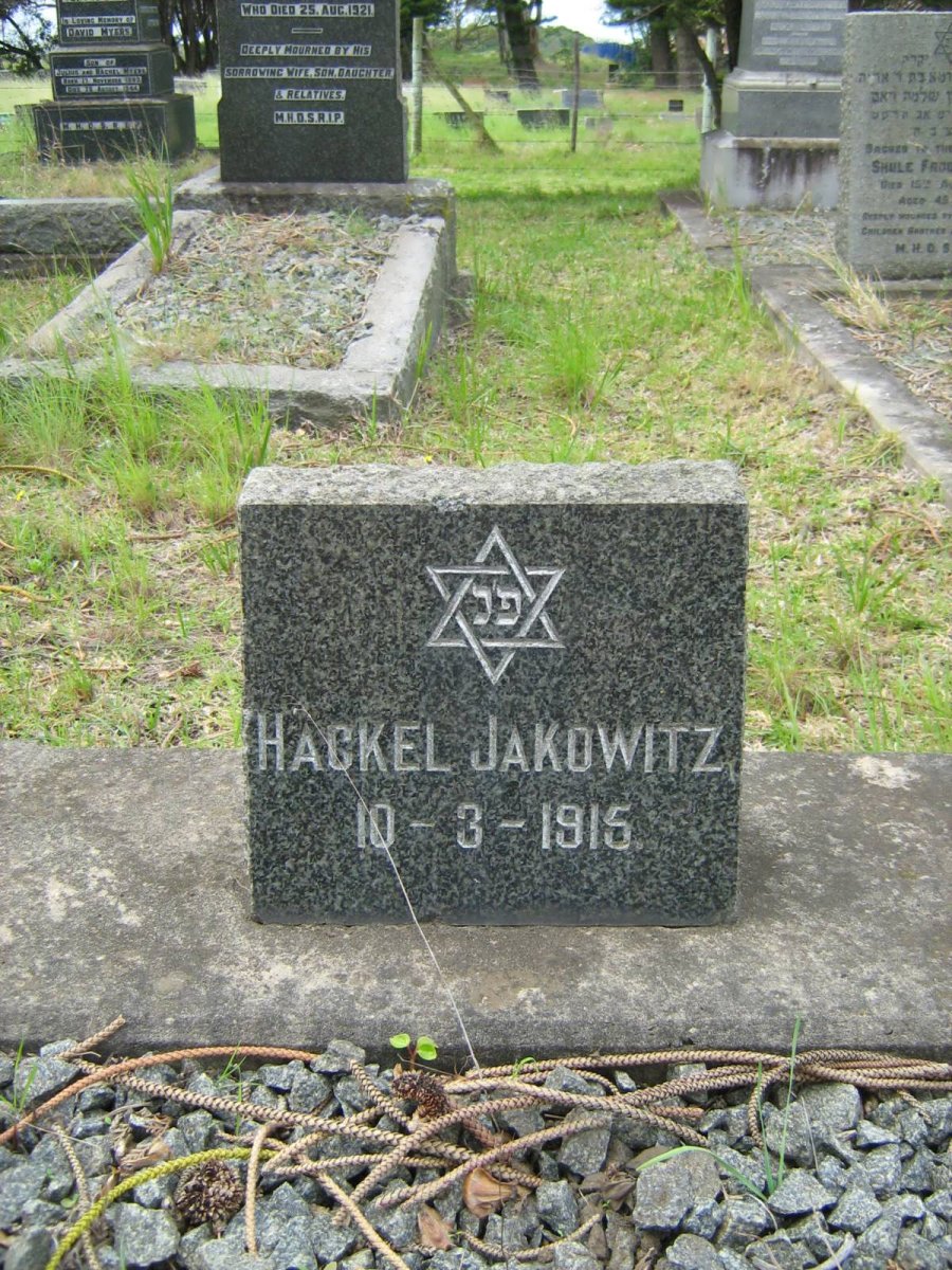 JAKOWITZ Hackel -1915