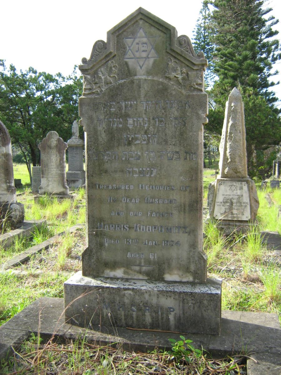 KOOPOWITZ Harris -1934 