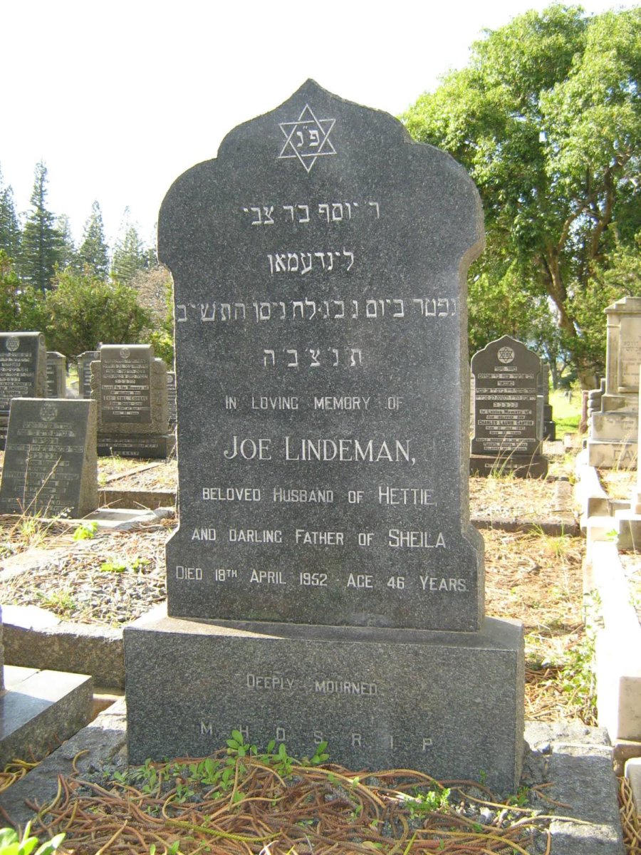 LINDEMAN Joe -1952