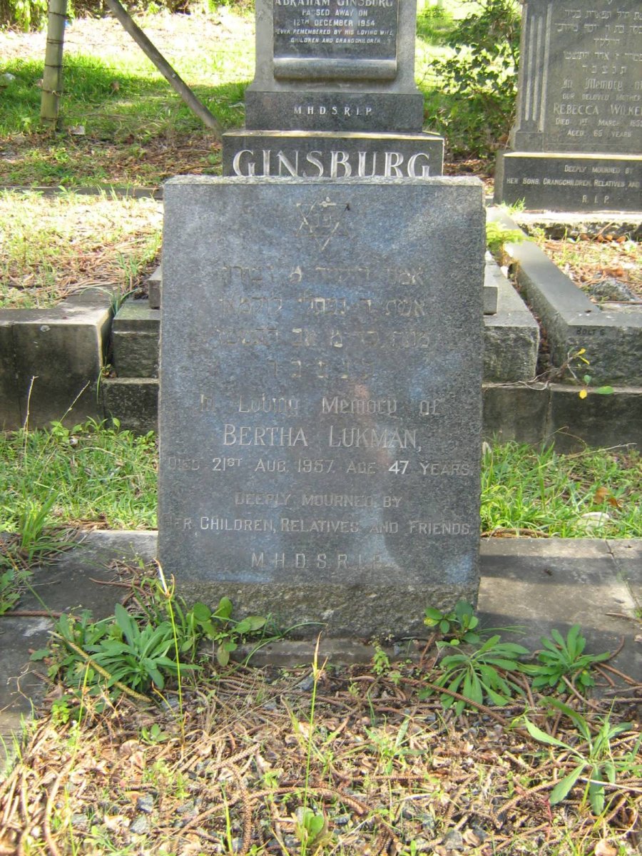 LUKMAN Bertha -1957