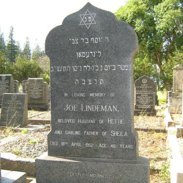 LINDEMAN Joe -1952