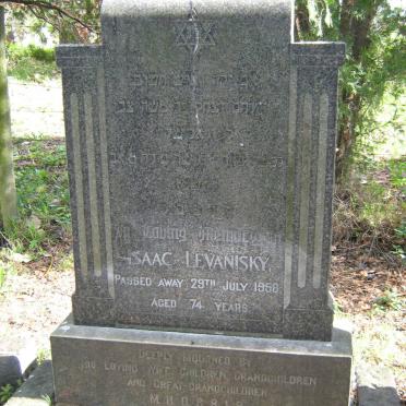 LEVANISKY Isaac -1956 