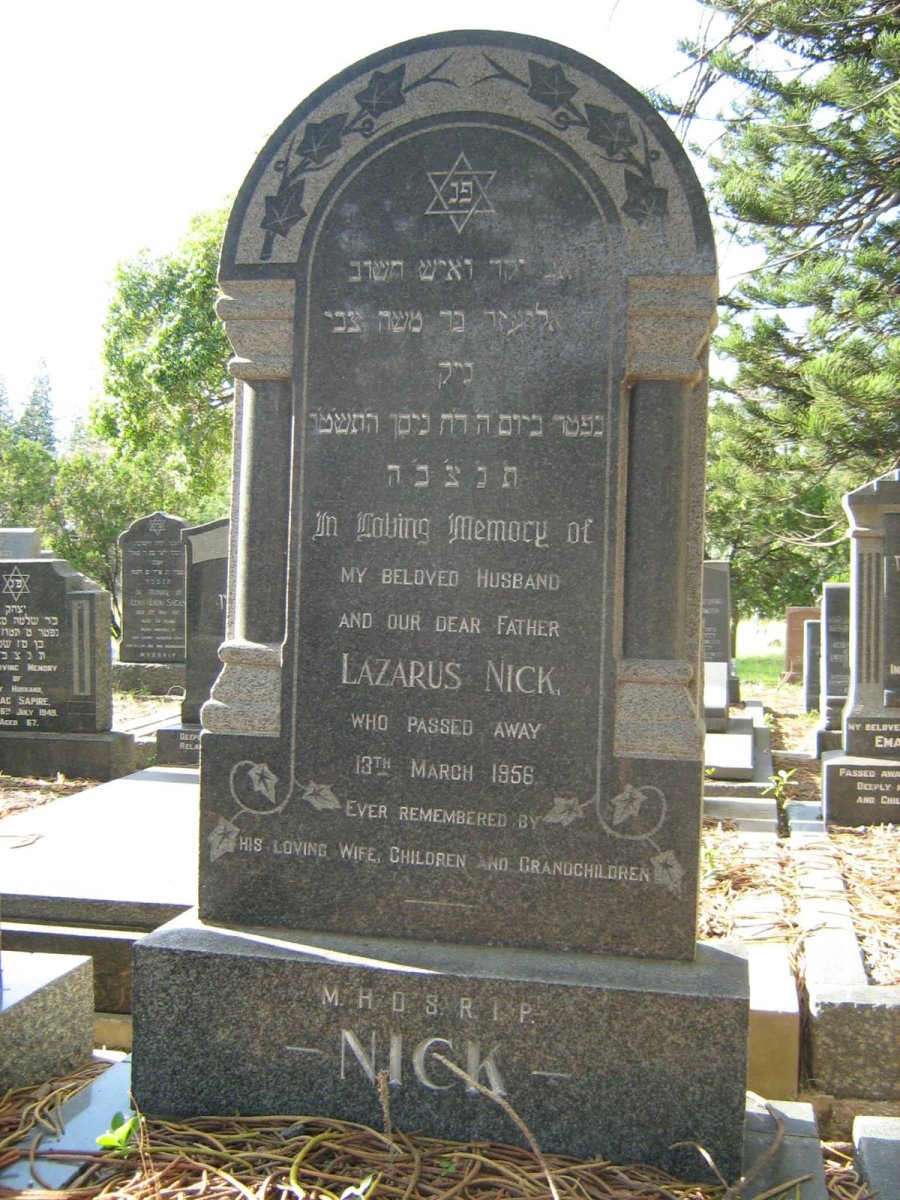 NICK Lazarus -1956 