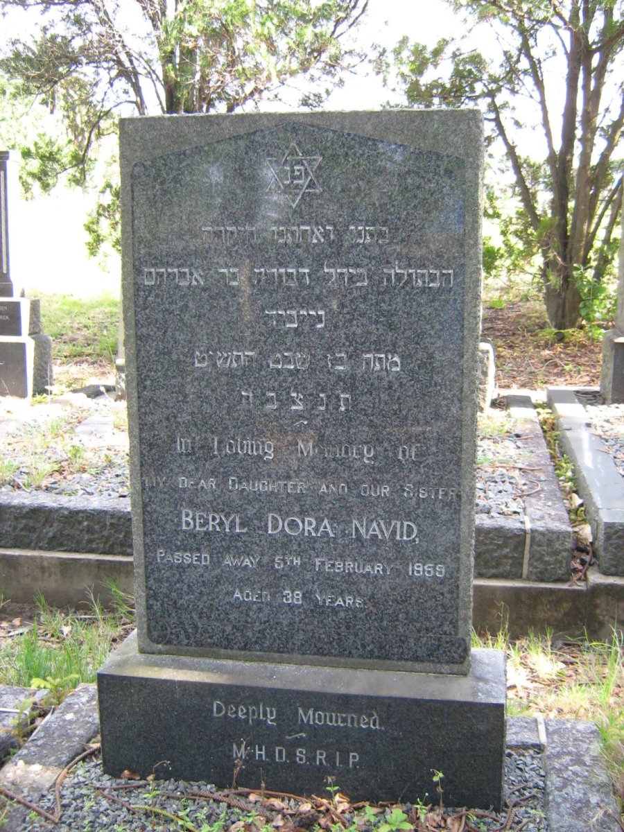 NAVID Beryl Dora -1959