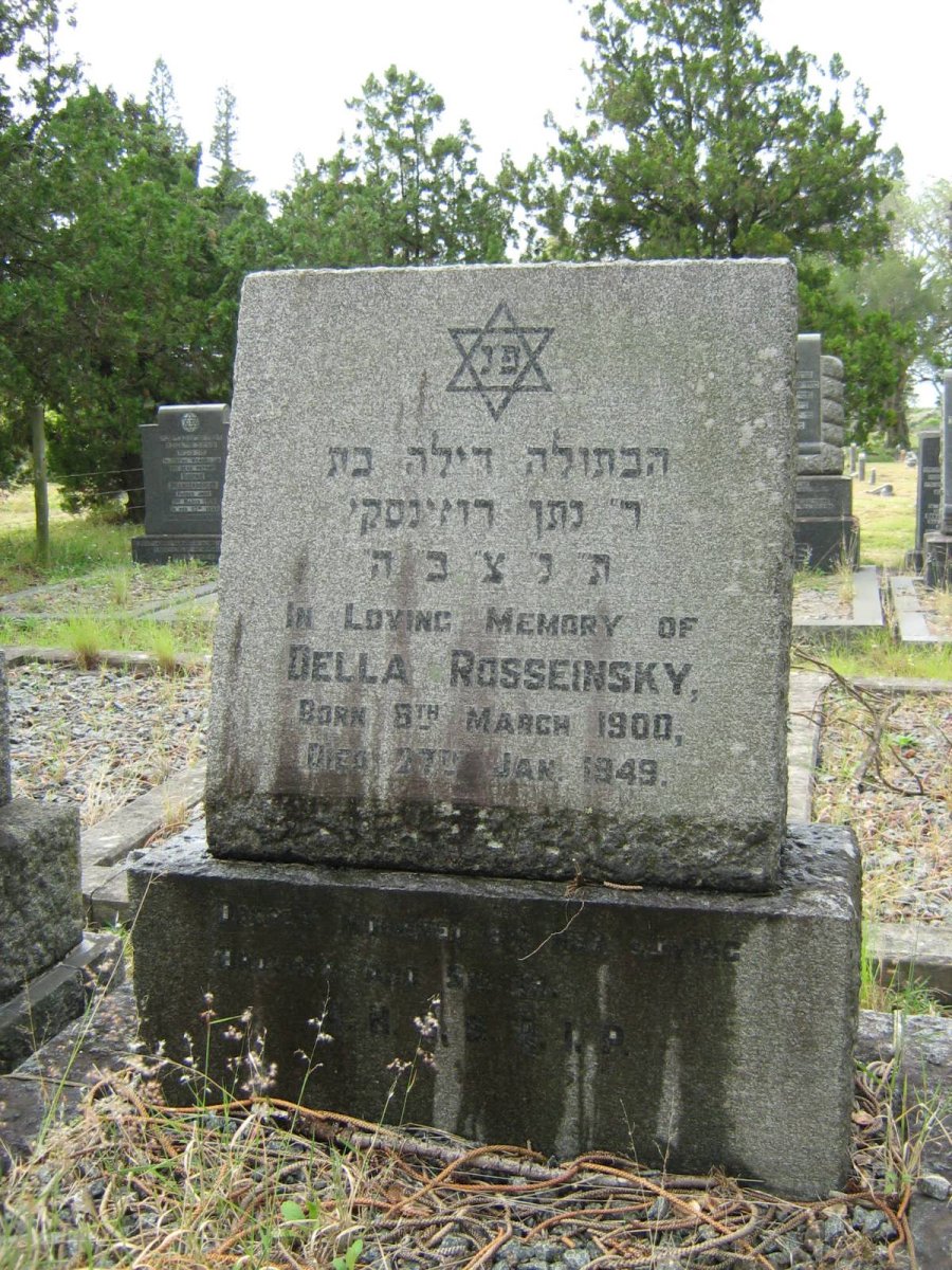ROSSEINSKY Della 1900-1949