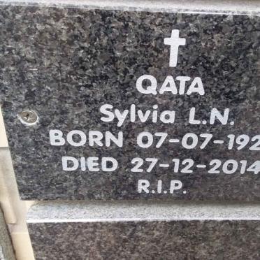 QATA Sylvia L.N. 1929-2014