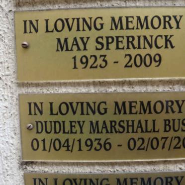 SPERINCK May 1923-2009