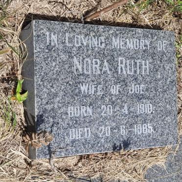 ? Nora Ruth 1910-1985