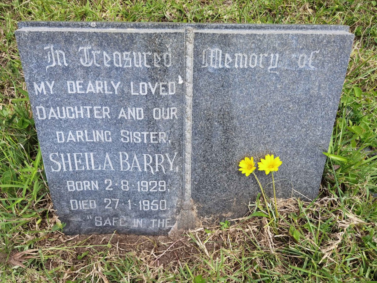 BARRY Sheila 1929-1950