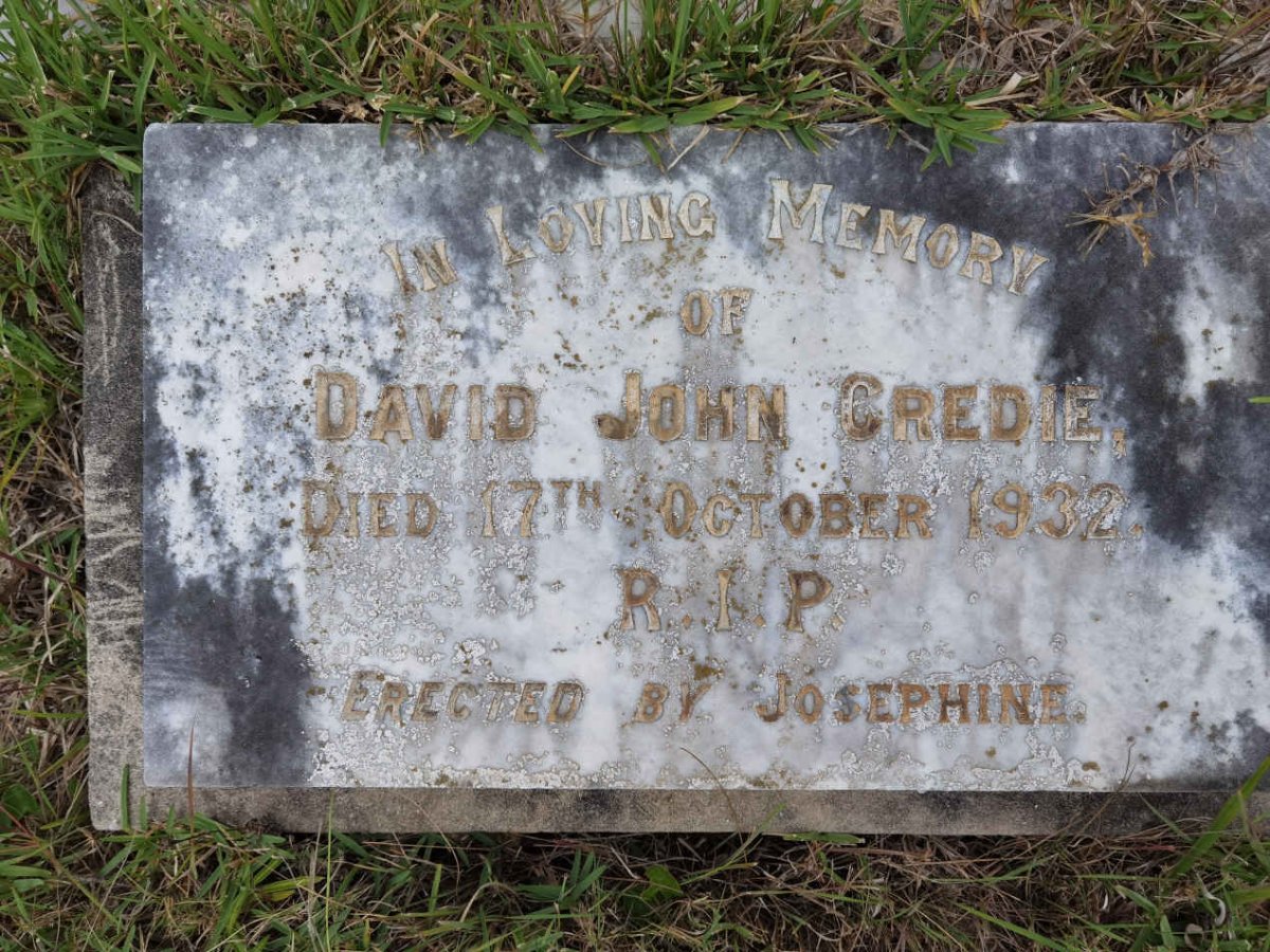 CREDIE David John -1932