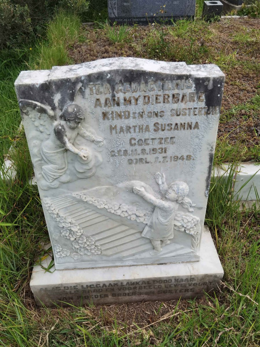 COETZEE Martha Susanna 1931-1948