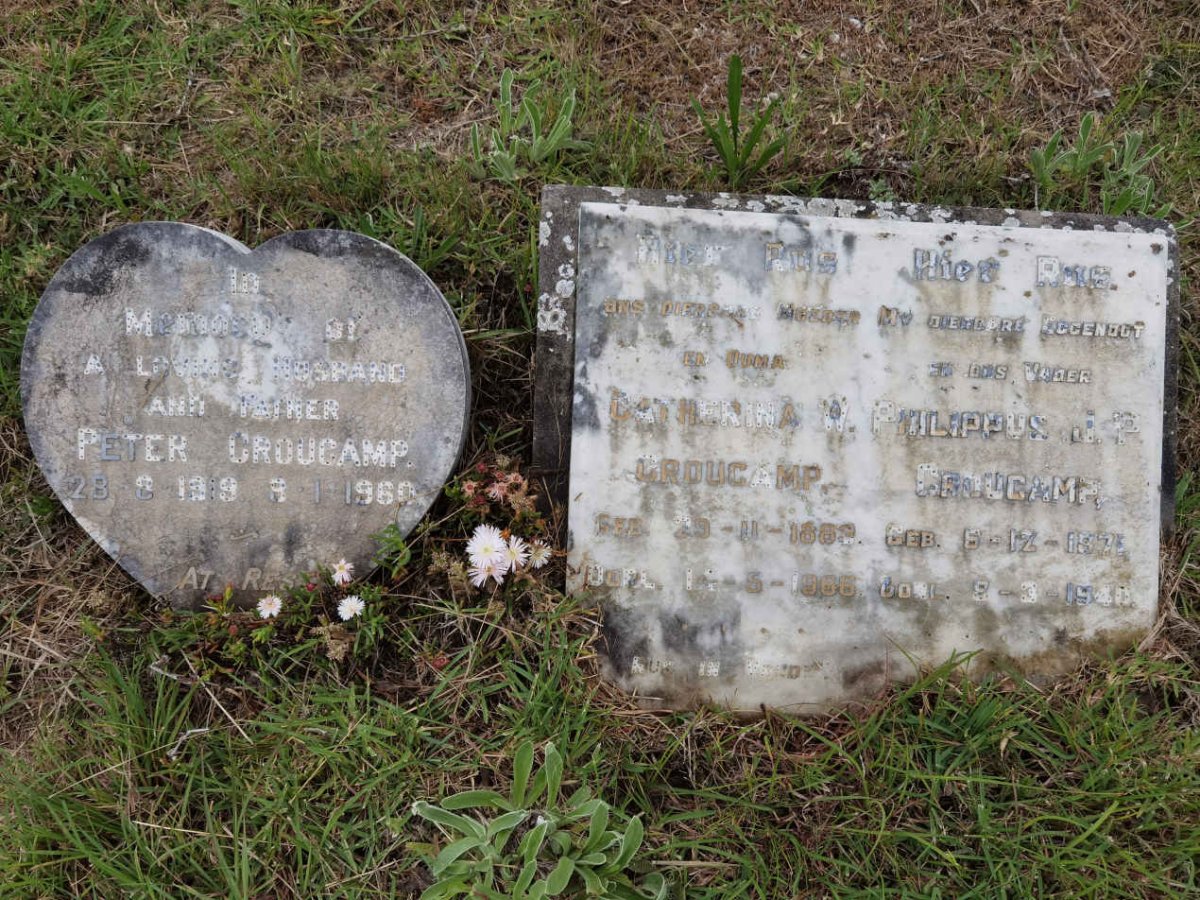 CROUCAMP Peter 1919-1960 :: CROUCAMP Philipus J.P. 1871-1940 & Catherina W. 1883-1966