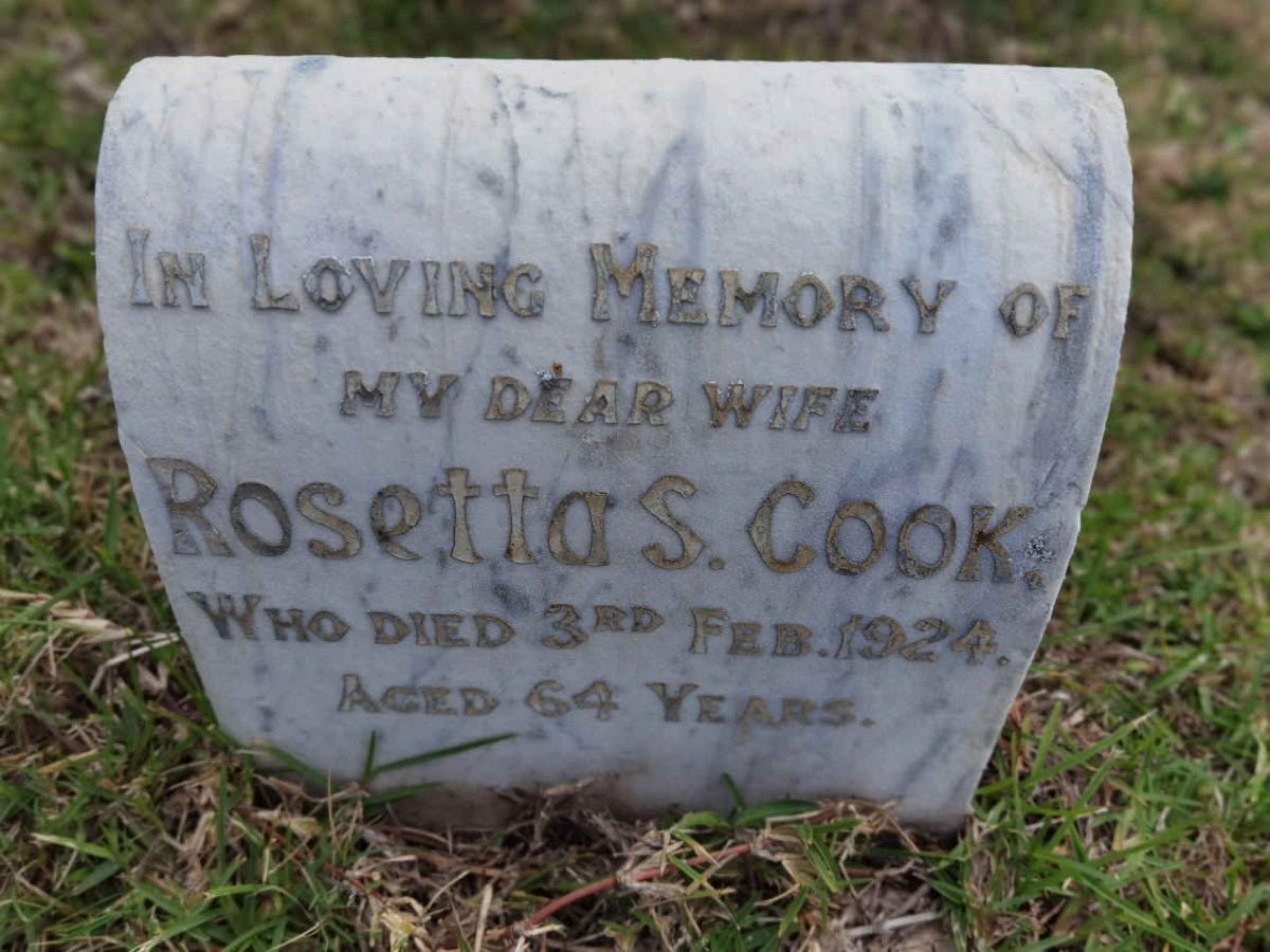 COOK Rosetta S. -1924
