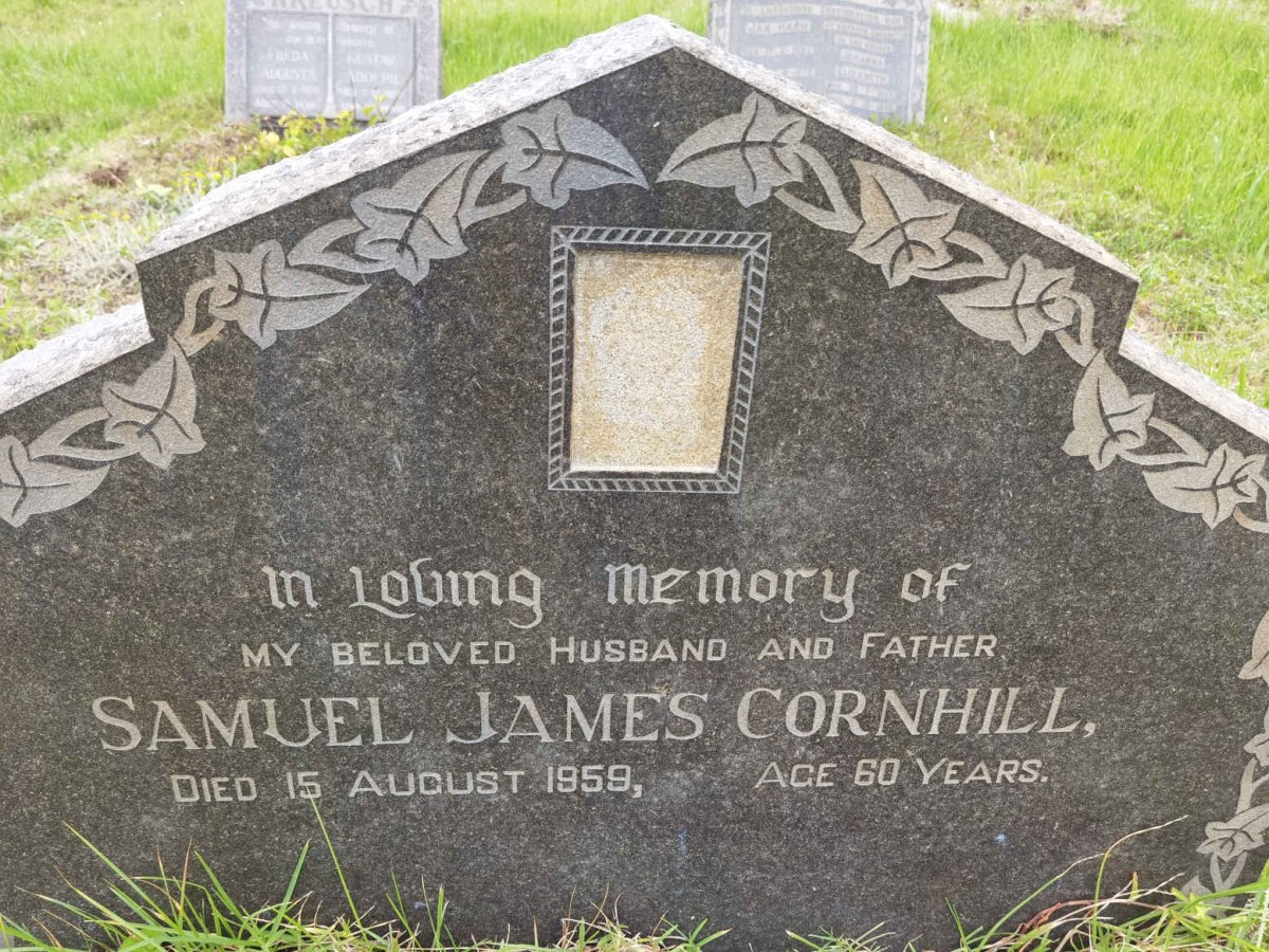 CORNHILL Samuel James -1959