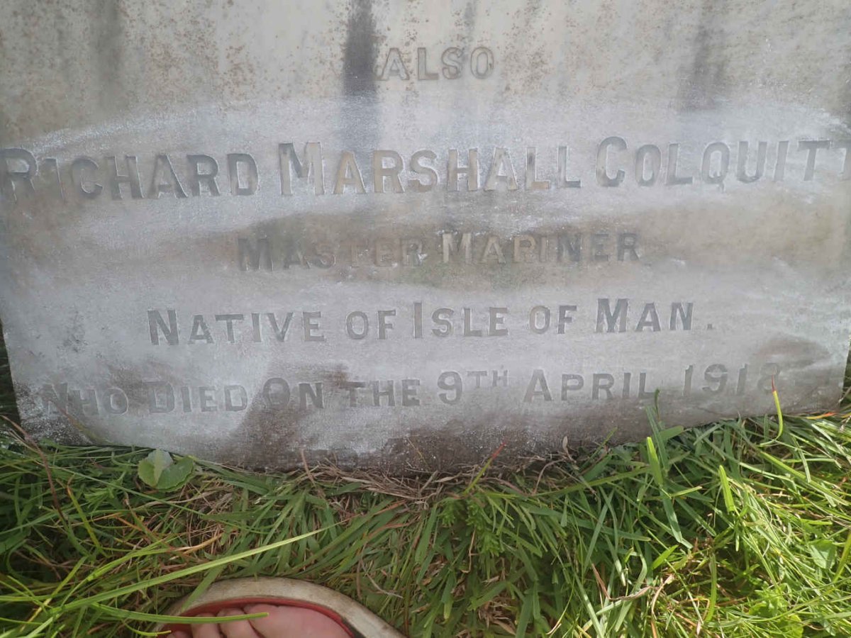 COLQUITT Richard Marshall -1918 &amp; ? Elizabeth -1912