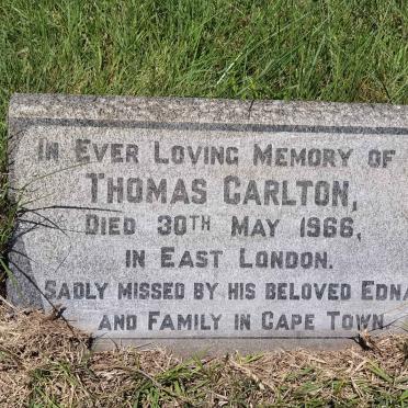 CARLTON Thomas -1966