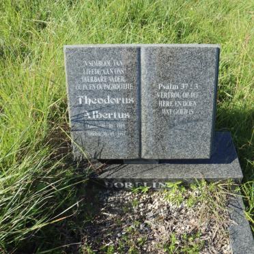 DORFLING Theodorus Albertus 1909-1999
