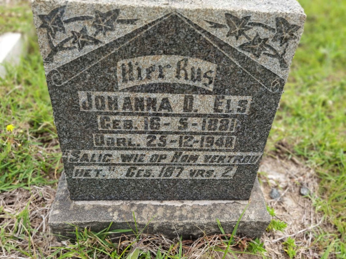 ELS Johanna D. 1881-1948