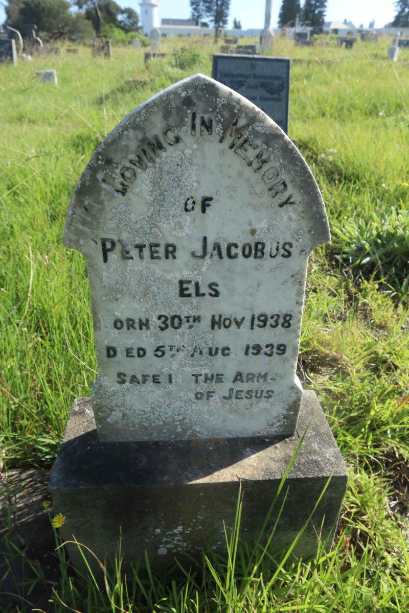 ELS Peter Jacobus 1938-1939