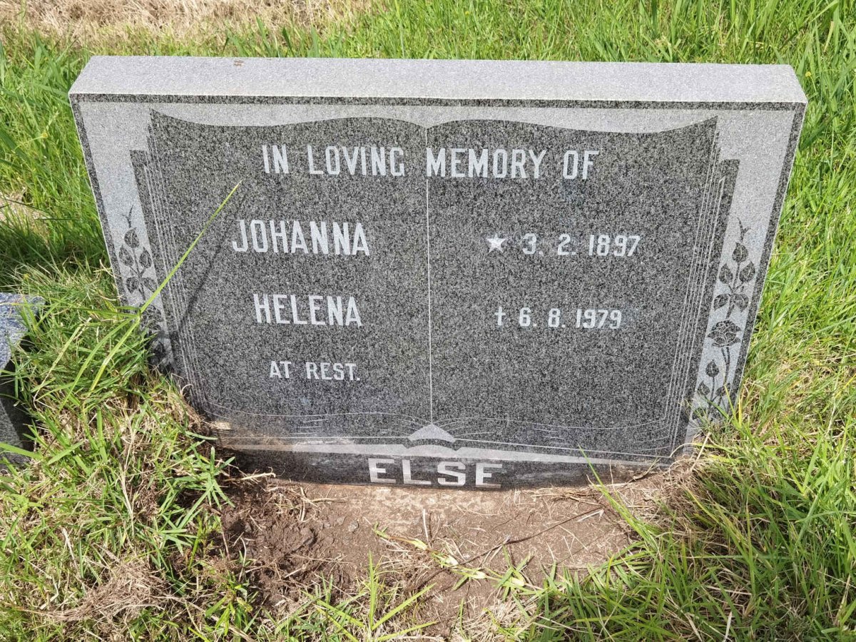 ELSE Johanna Helena 1897-1979