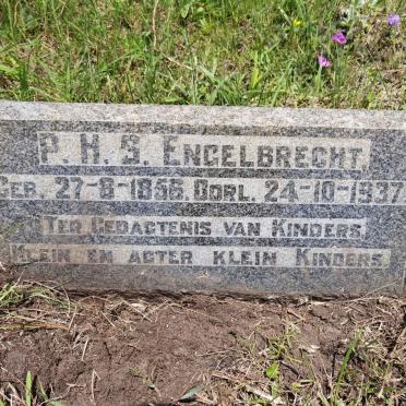 ENGELBRECHT P.H.S. 1856-1937