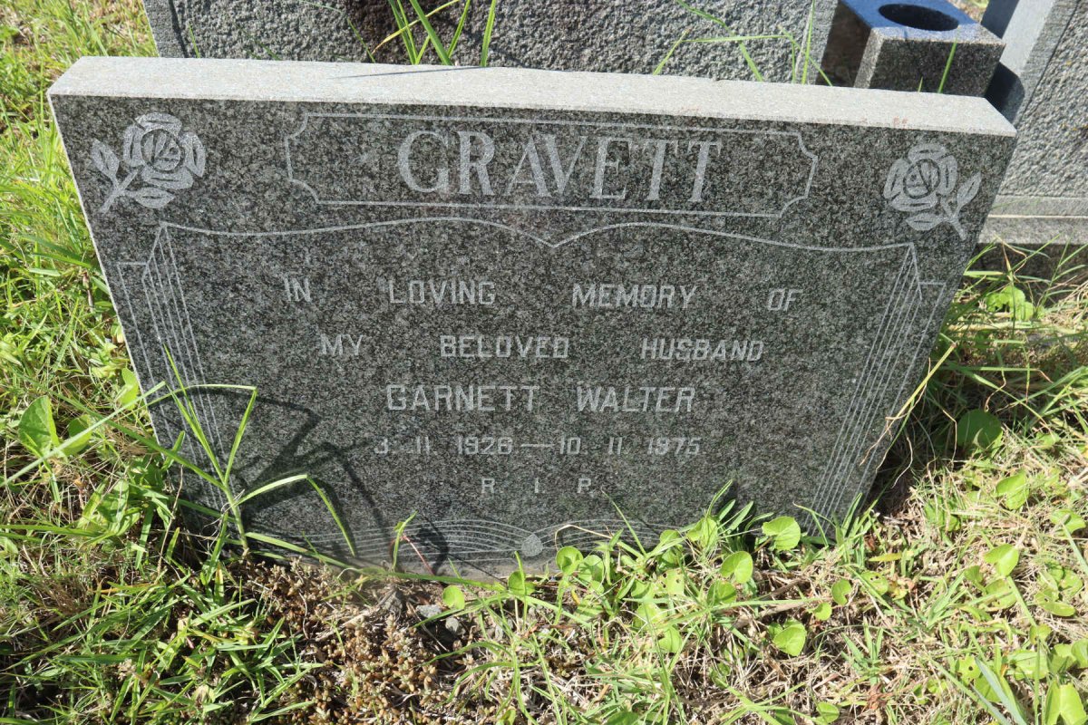 GRAVETT Garnett Walter 1926-1975