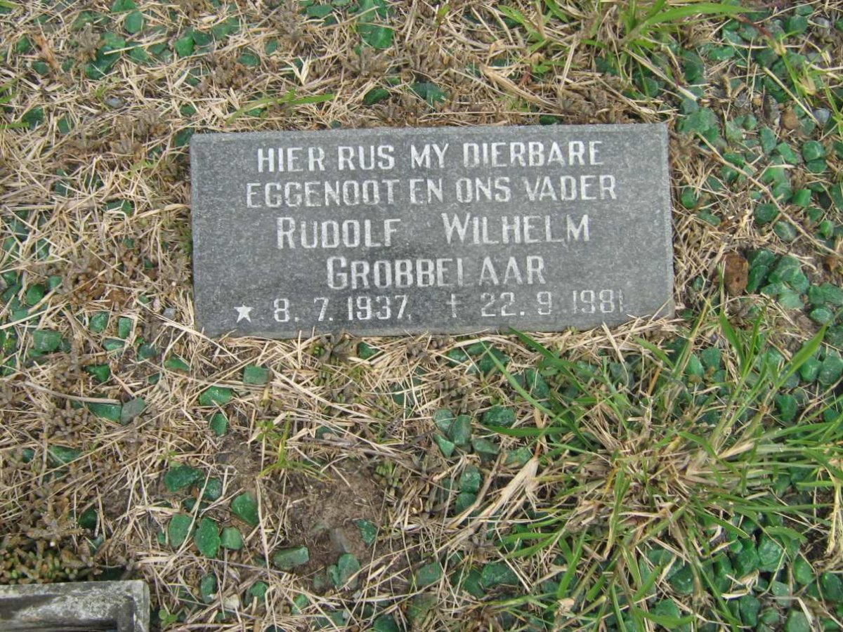 GROBBELAAR Rudolph Wilhelm 1937-1981