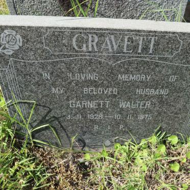 GRAVETT Garnett Walter 1926-1975