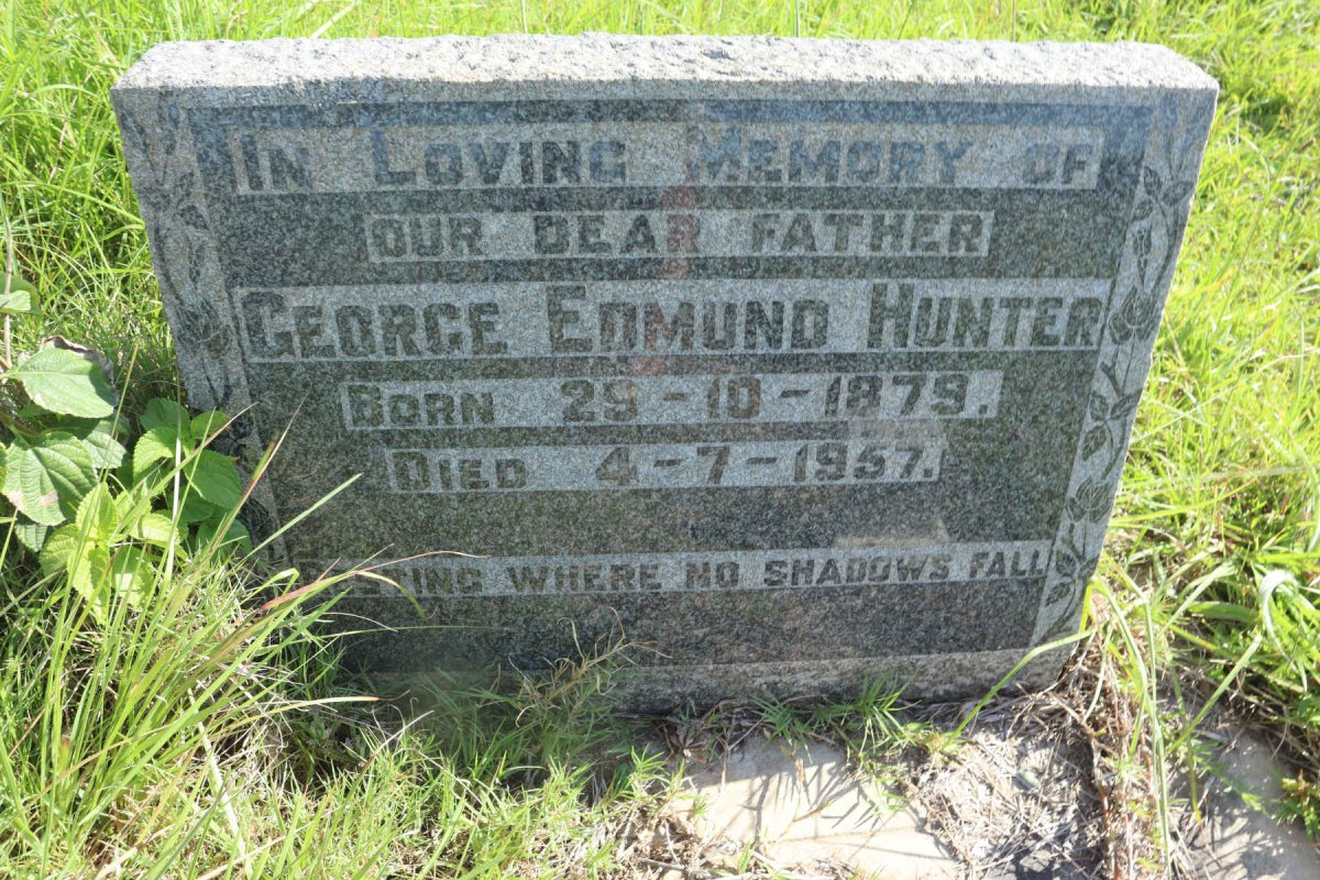 HUNTER George Edmund 1879-1957