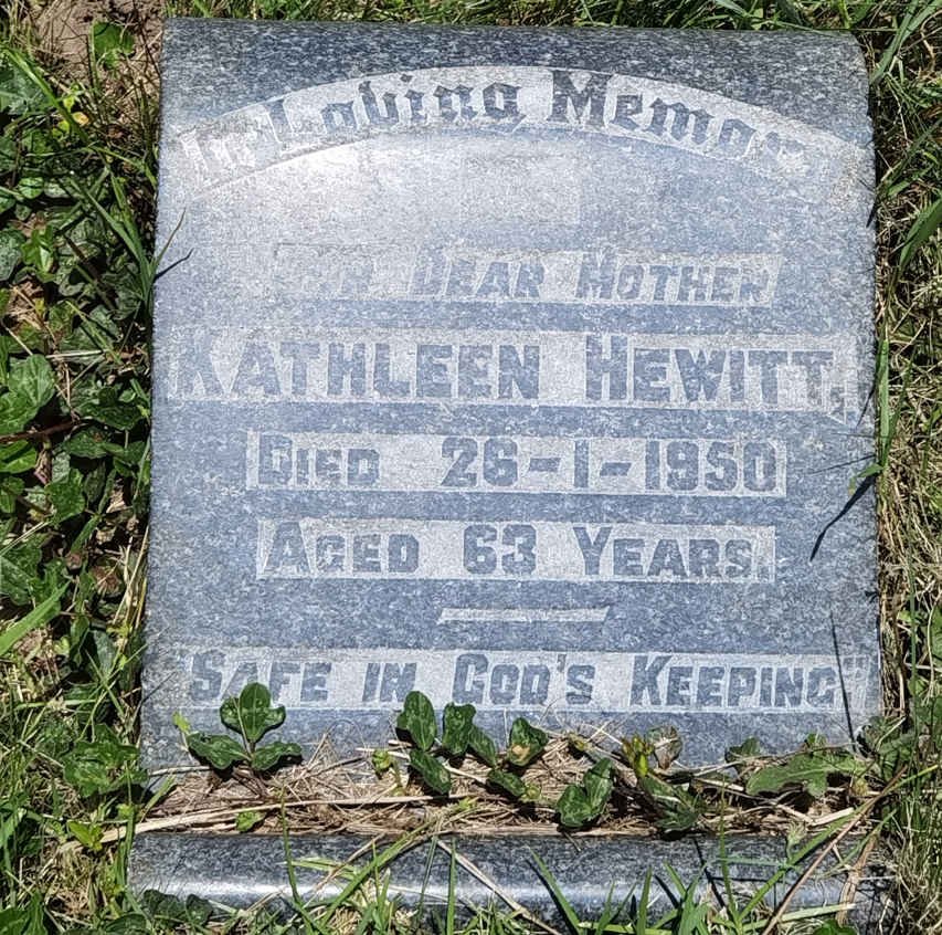 HEWITT Kathleen -1950