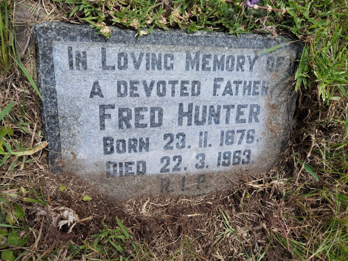 HUNTER Fred 1876-1963