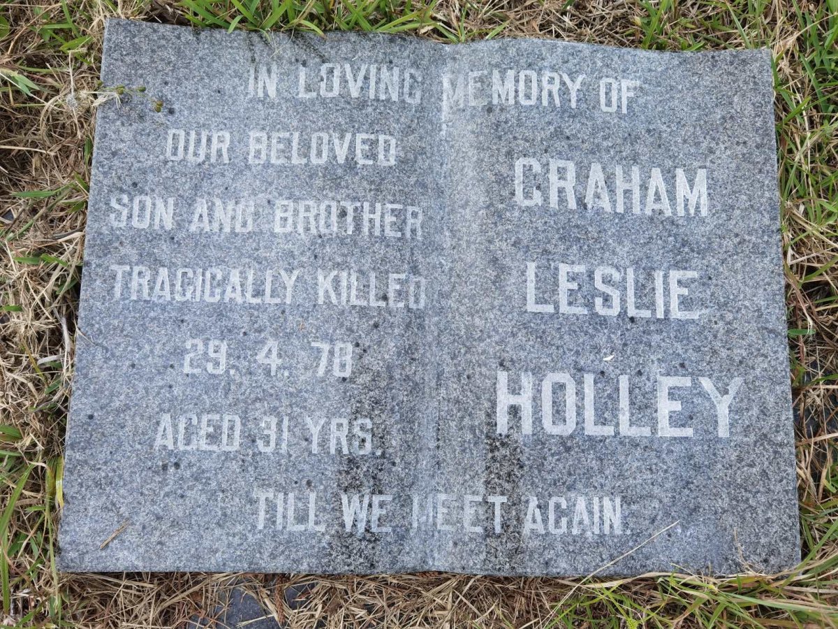 HOLLEY Graham Leslie 1946-1978 _2