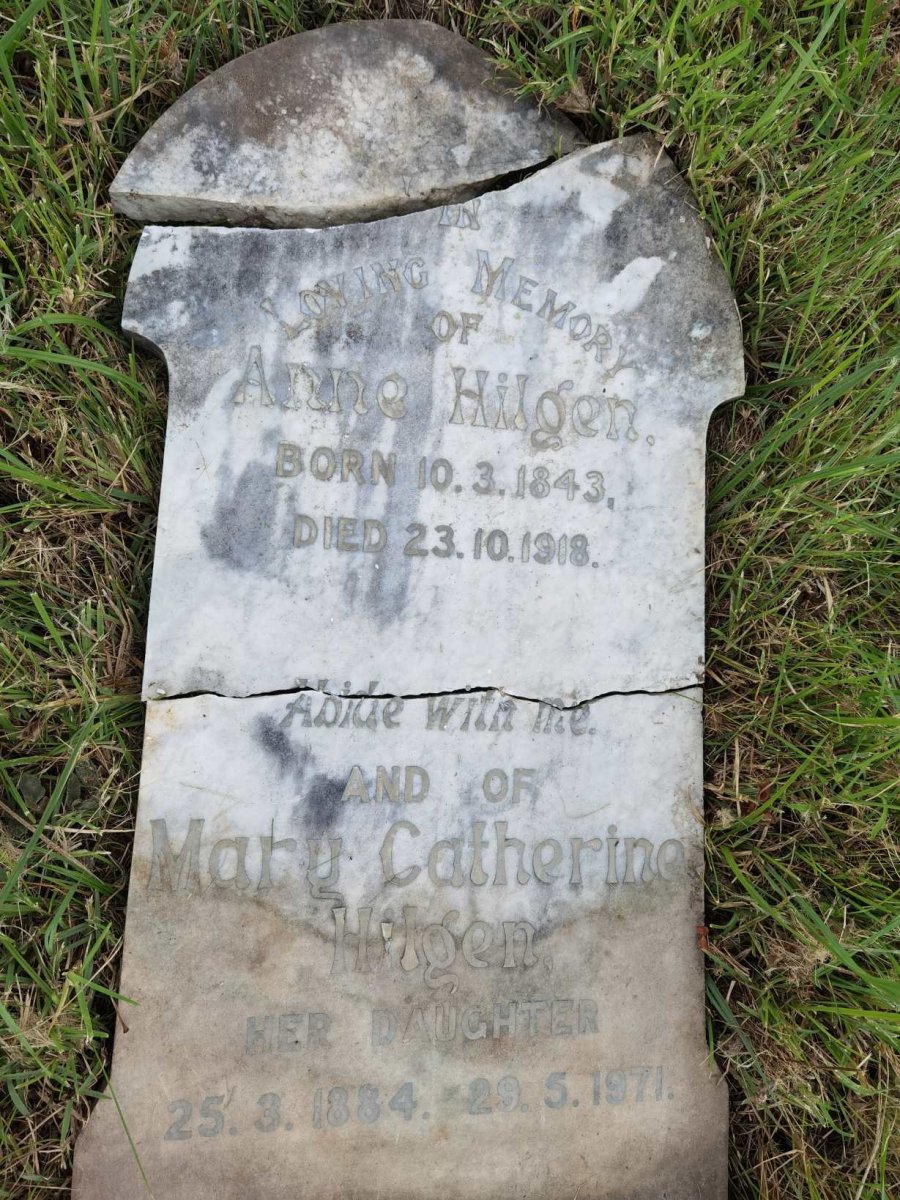 HILGEN Anne 1843-1918 :: HILGEN Mary Catherine 1884-1971