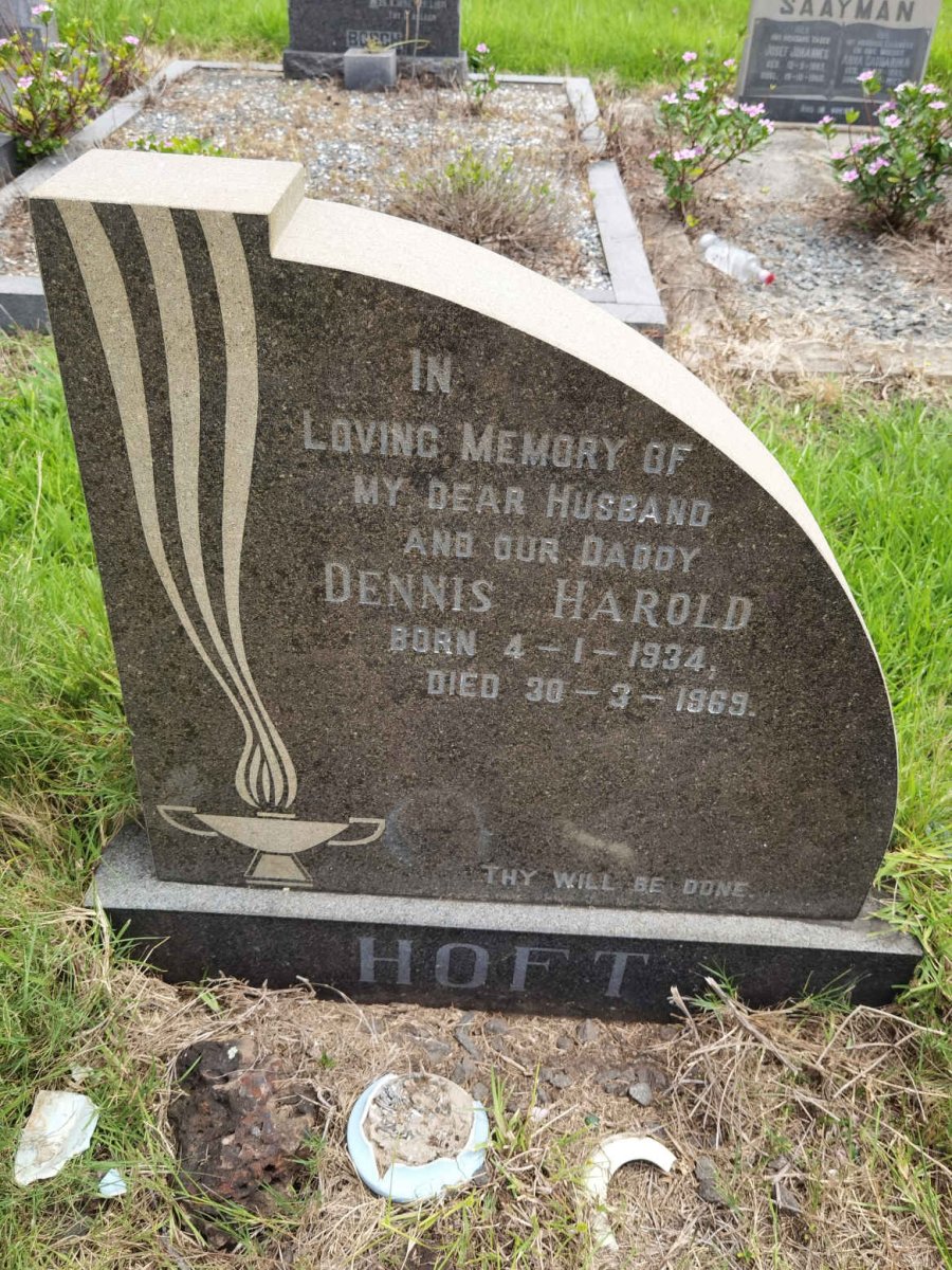 HOFT Dennis Harold 1934-1969
