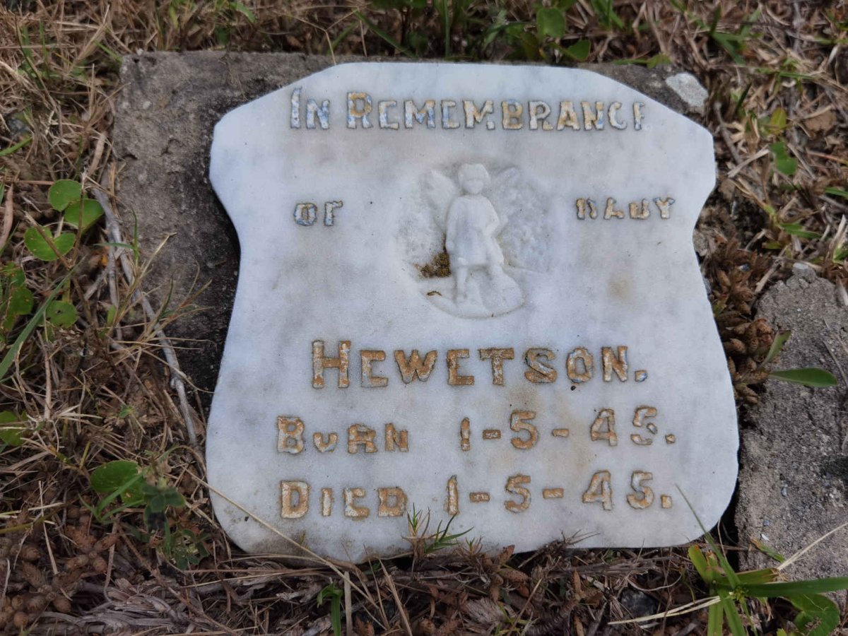 HEWETSON 1945-1945