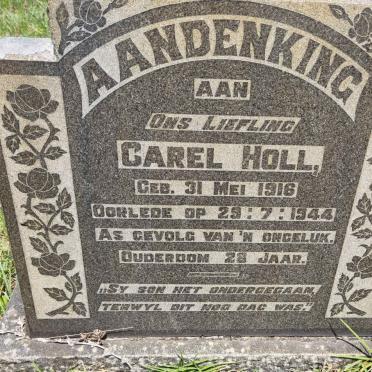 HOLL Carel 1916-1944