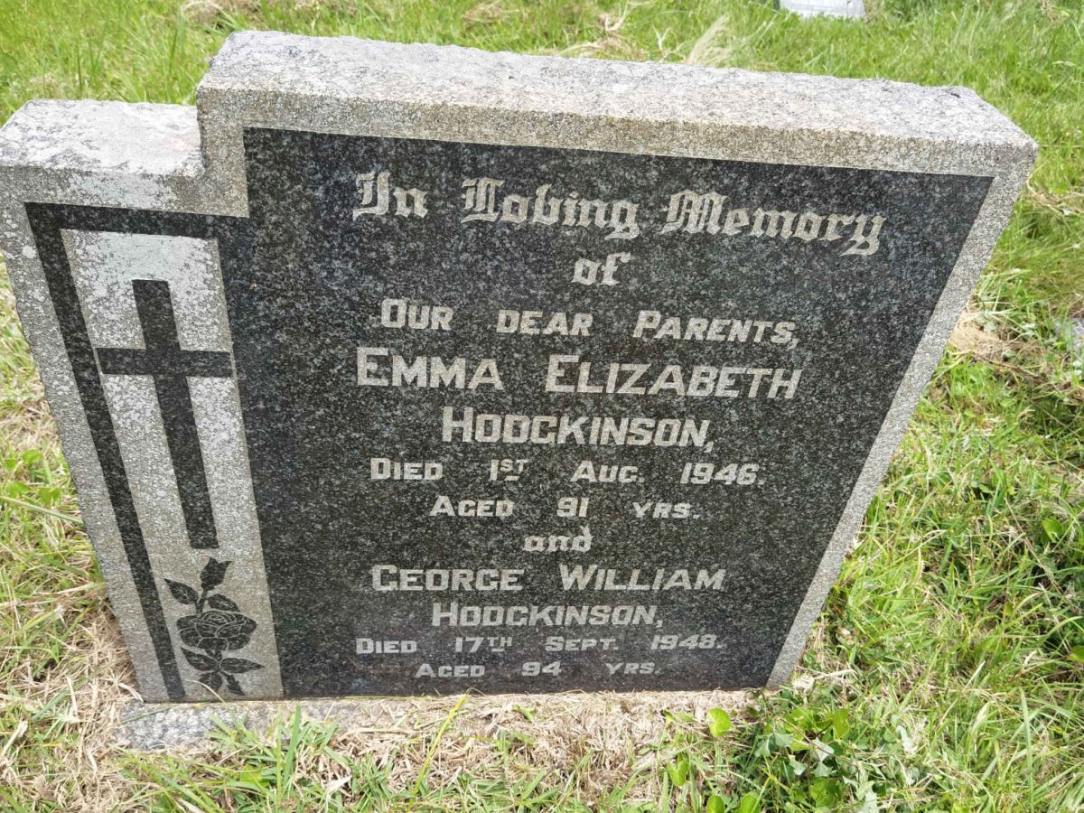 HODGKINSON George William -1948 &amp; Emma Elizabeth -1946