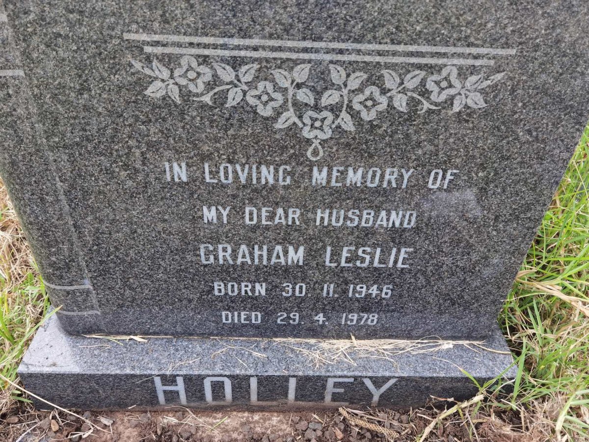 HOLLEY Graham Leslie 1946-1978 _1