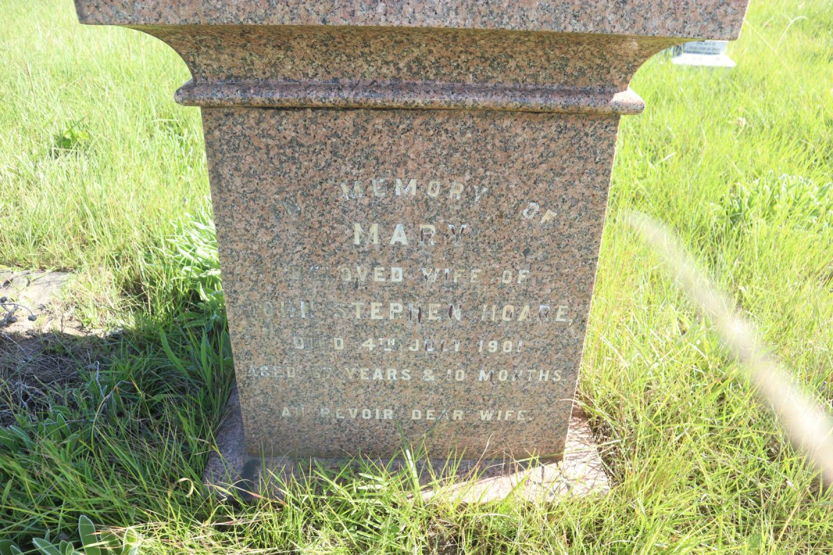 HOARE Mary -1901