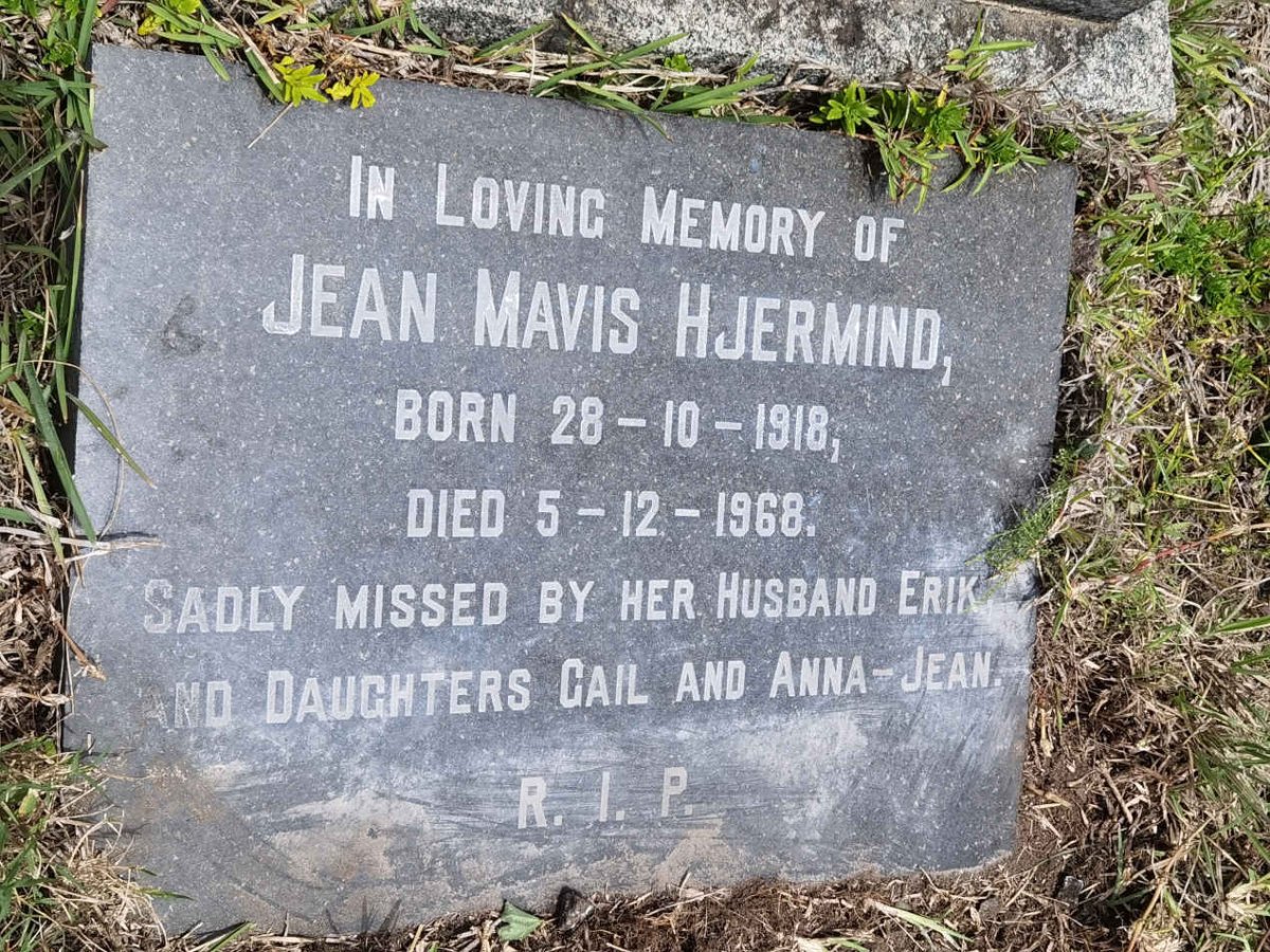 HJERMIND Jean Mavis 1918-1968